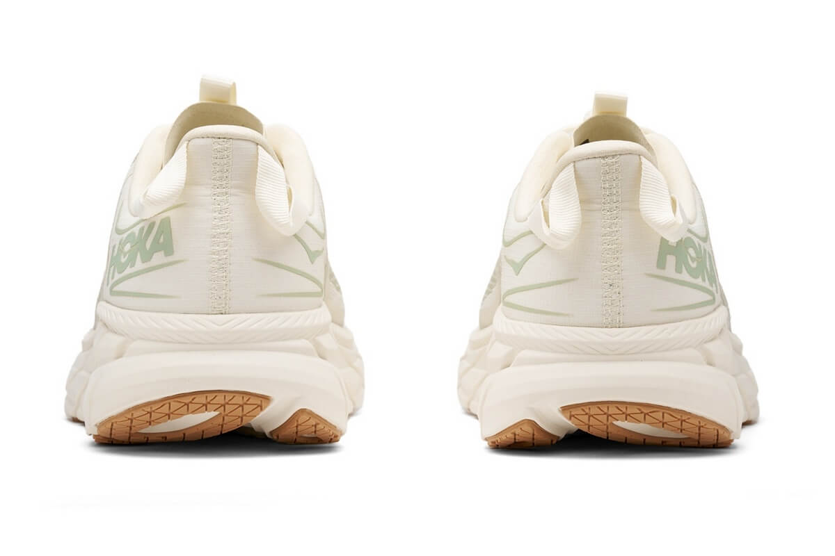 HOKA x SATISFY Clifton LS Forged Iron & Celadon Tint